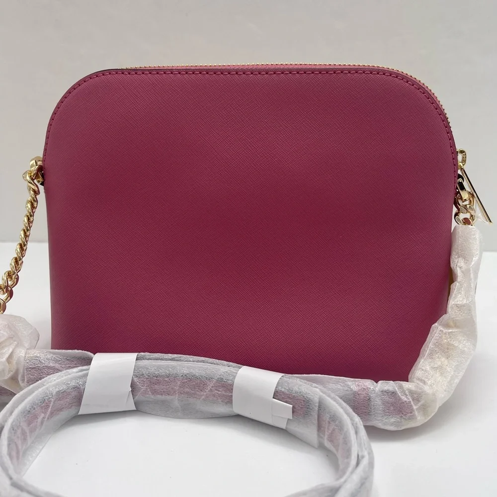 Michael Kors Jet Set Travel Medium Dome Crossbody XCROSS XBODY Bag 
Rosewood NWT - Picture 10 of 16